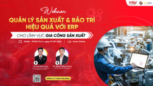 SpeedMaint tham gia Webinar "Quản lý sản xuất & bảo trì hiệu quả với ERP và CMMS"