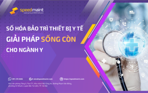Số hóa bảo trì thiết bị y tế - Giải pháp sống còn cho ngành y