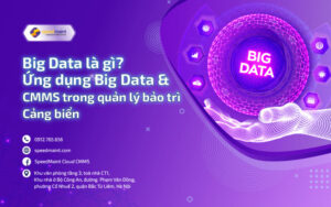 Big Data là gì? Ứng dụng Big Data & CMMS trong quản lý bảo trì cảng biển